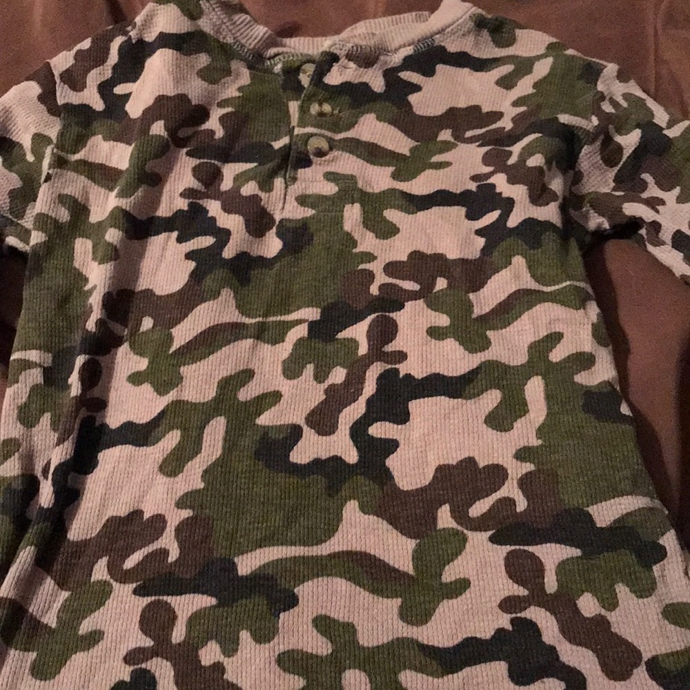 Camo and orange